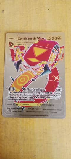 Centiskorch Vmax Pokemon Card