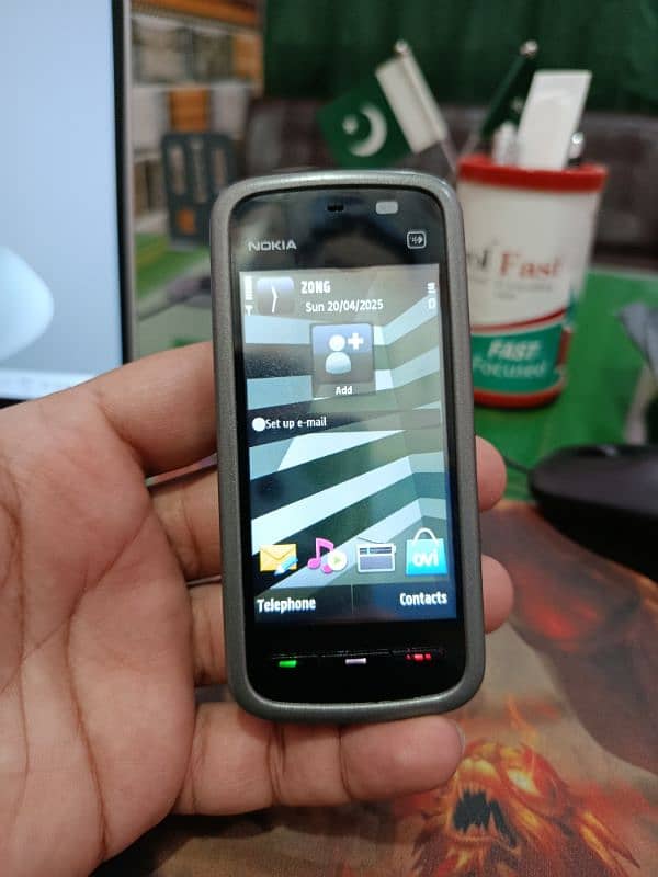 Nokia 5233 Symbian Touchscreen Mobile with Pen Excellent Condition 6