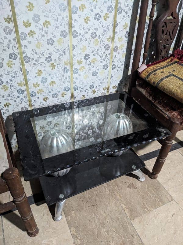 Set of 3 Glass Tables for Sale 1