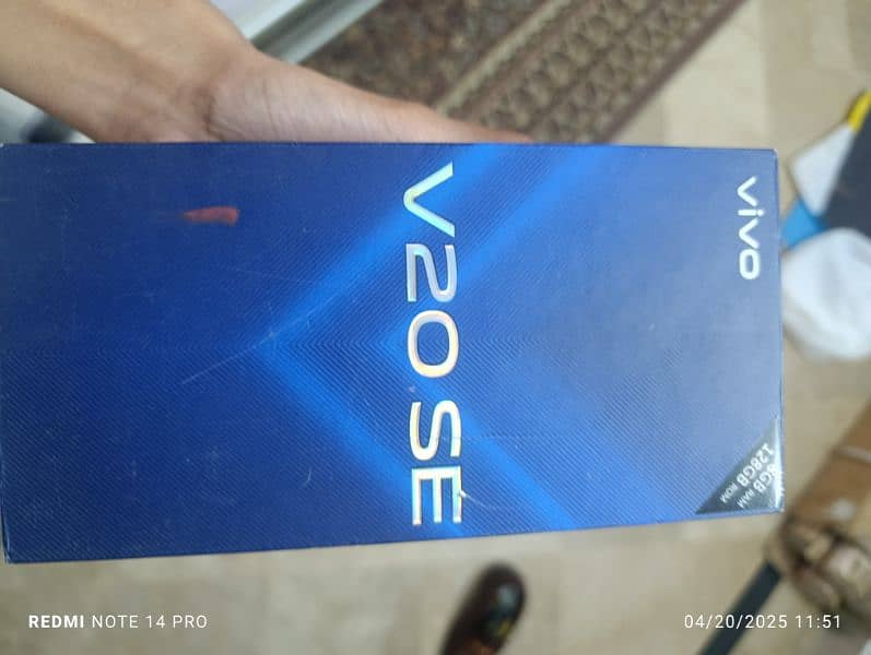 vivo v20se complete box 10by10 4