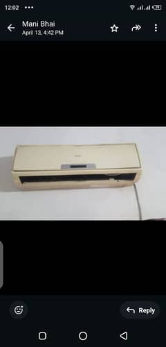 1 ton two air conditioners available for urgent sale