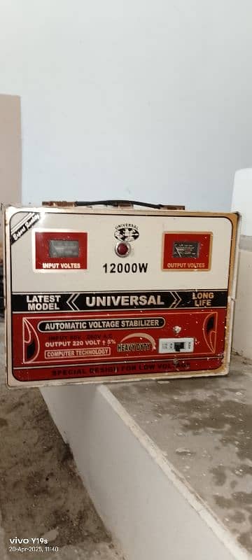 Stabilizer 12000 watt 1