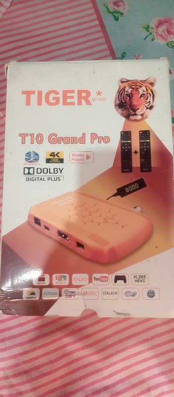 Dish Receiver Tigher T10 Grand Pro Android Box 0