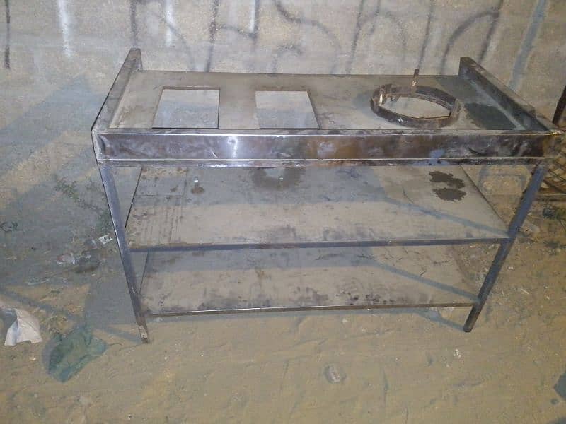 fries table for sale gulistan e johar block 12 near Rado bakery 2
