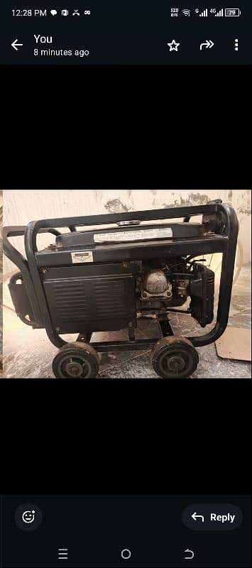 3.5 K. V Angel Generator in good condition 2