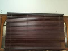 wooden blinds