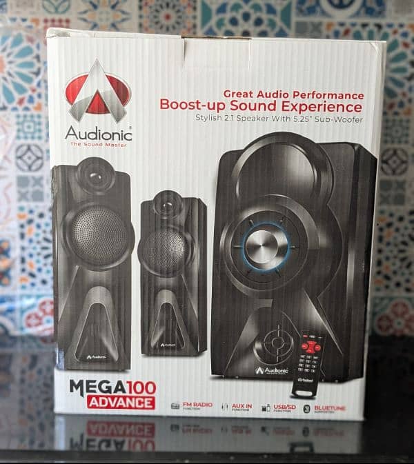 Audionic MEGA 100 (2.1 SPEAKER) 2