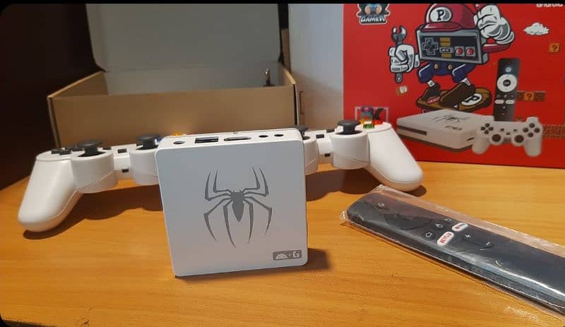 Smart tv box G7 Android 14 Plus Gaming TV Box 30,000 + Games 2