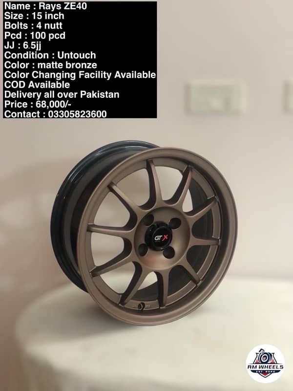 15 inch 4 nutt Rims 4