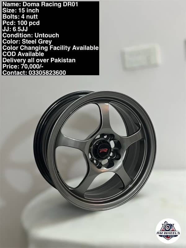 15 inch 4 nutt Rims 6