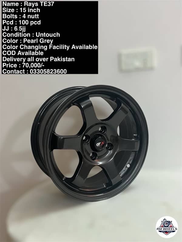 15 inch 4 nutt Rims 9