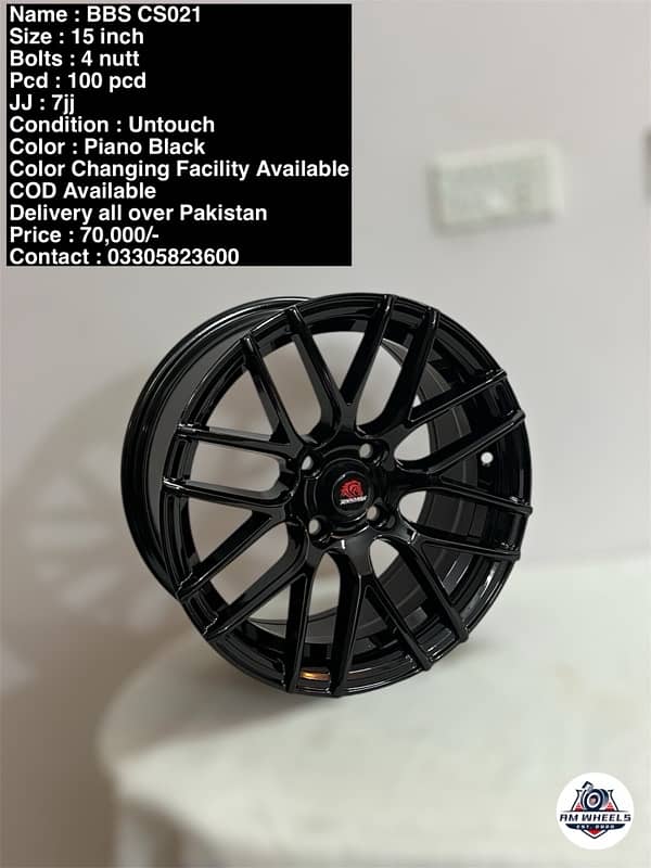 15 inch 4 nutt Rims 12
