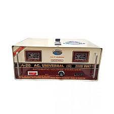 2000 watt stabilizer for use of refrigerator or other usage. 0