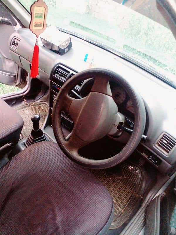 Silver Car for sell that is just like new in very low budget. 2