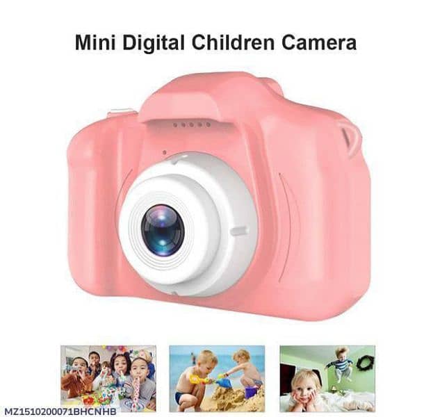 Digital Camera with MP3 & Game Function Fun, Rechargeable Camera. 0