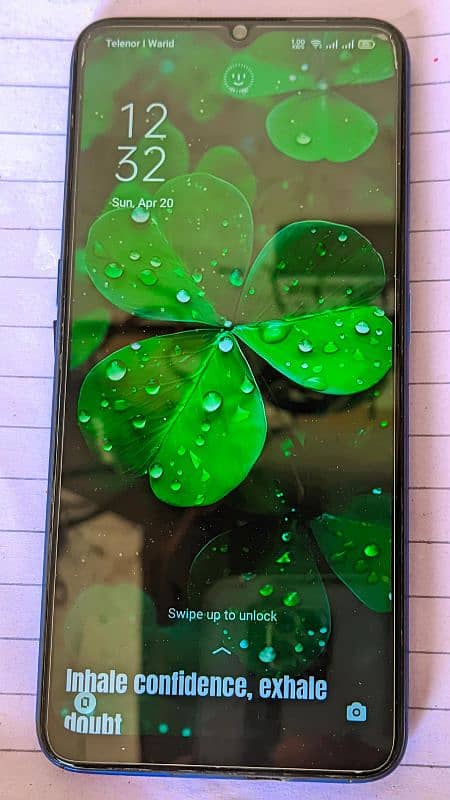 oppo A9 2020 100% ok. one hand use 0