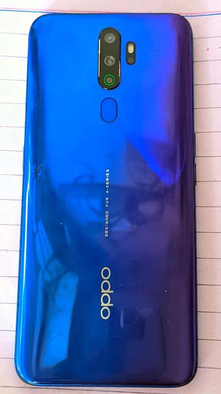 oppo A9 2020 100% ok. one hand use 1