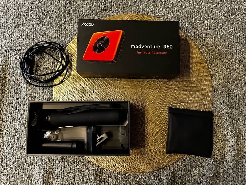 360 Panoramic Action Camera 4K - Like New 3