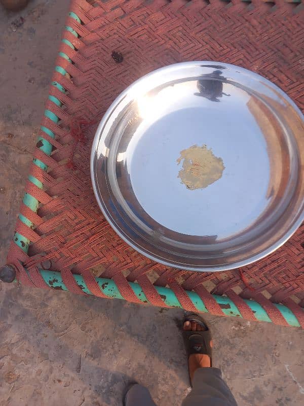 Steel Dish / praate extra large 3