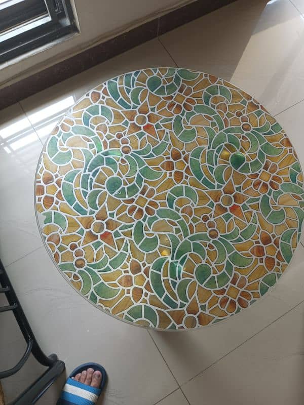 Centre Table Tempered Glass 0