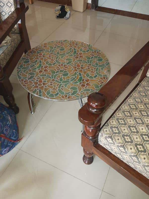 Centre Table Tempered Glass 2