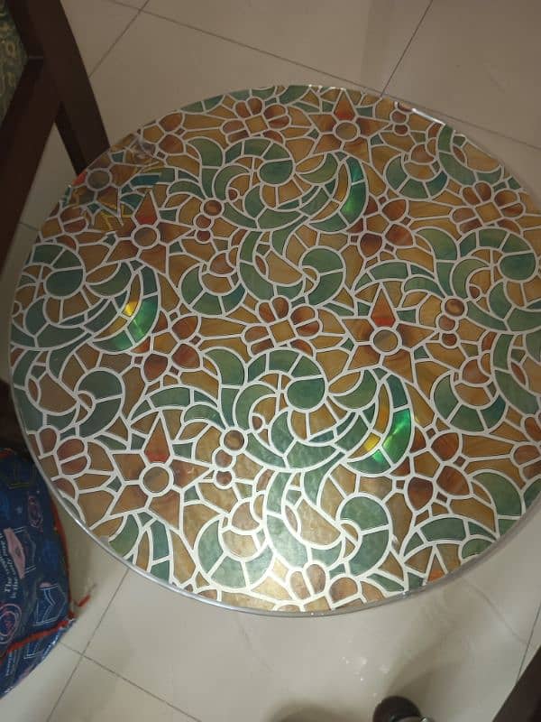 Centre Table Tempered Glass 4