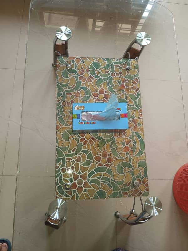 Centre Table Tempered Glass 7