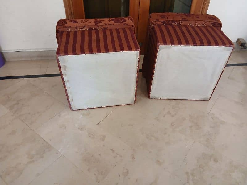 2 stools  that can be used for multiple purposes 2