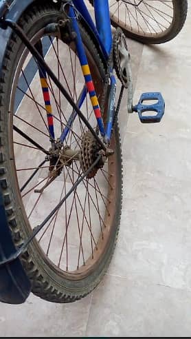 Used Sturdy Blue Gear Cycle for Sale | Second Hand Bicycle | Daily Use 4
