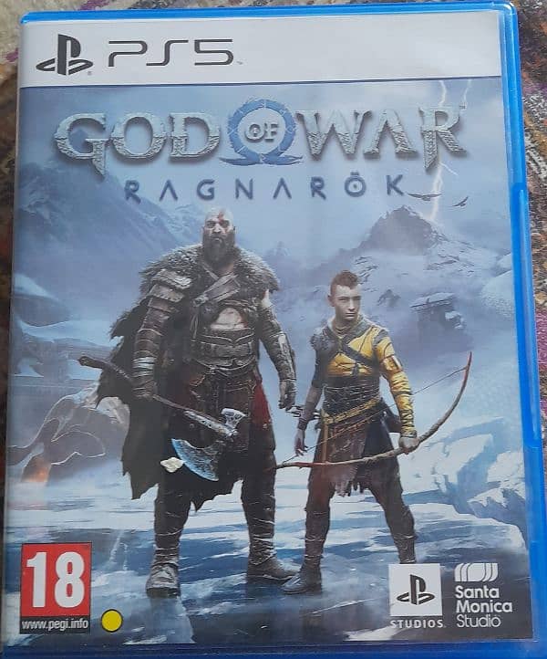 God of War Ragnarok used disc (PS5) 0