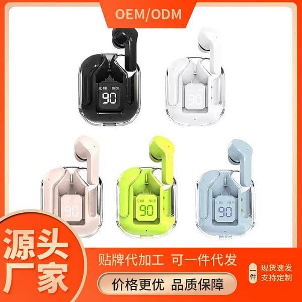 Crystal Bluetooth Wireless Ear buds 0
