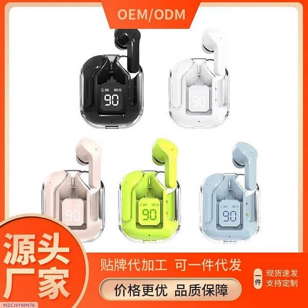 Crystal Bluetooth Wireless Ear buds 1