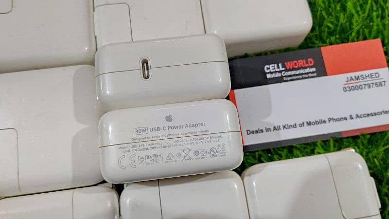 Apple Macbook Air Original Charger M3 M2 M1 Retina 30W MacBook Adapter 1