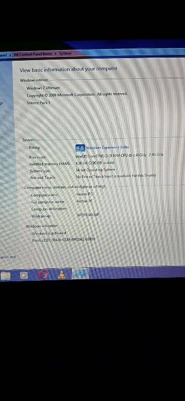 Laptop Intel Core i3 3rd Gen STONE 2