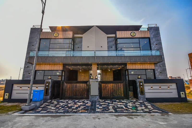Original Picture 5 Marla Modern Design Brand New Near to Park House For Sale in DHA Phase 6 0