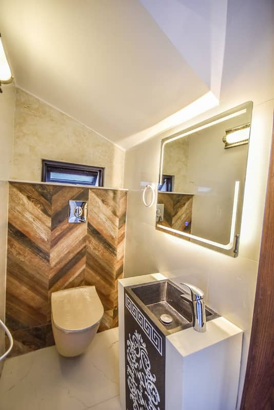 Original Picture 5 Marla Modern Design Brand New Near to Park House For Sale in DHA Phase 6 8