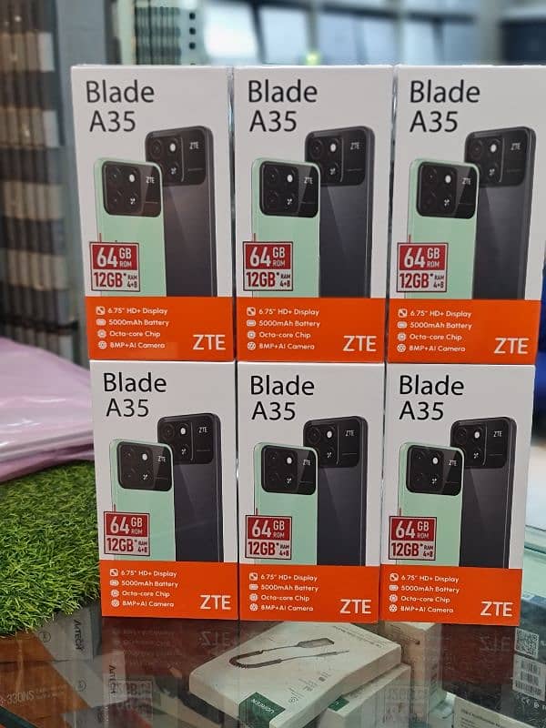 ZTE Blade A35 4gb 64gb Box Packed 0