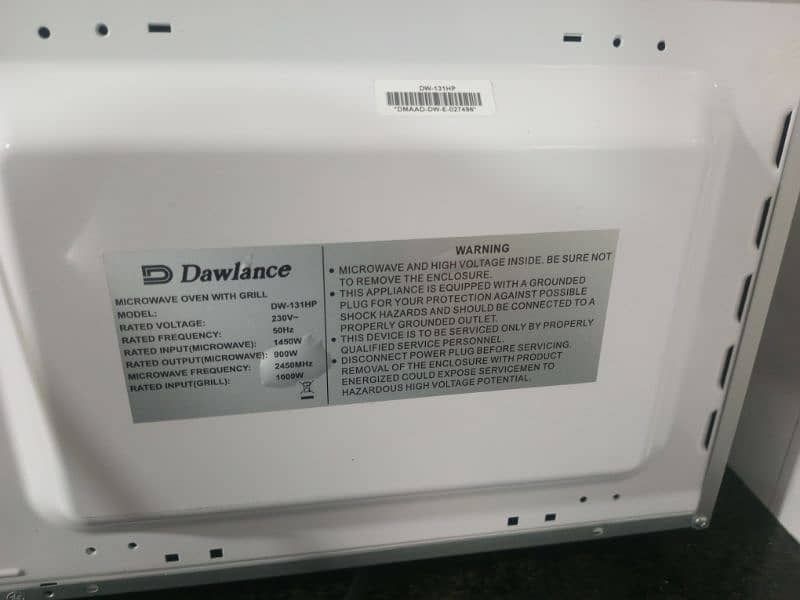 Dawlance Microwave Oven - DW 131 HP 0