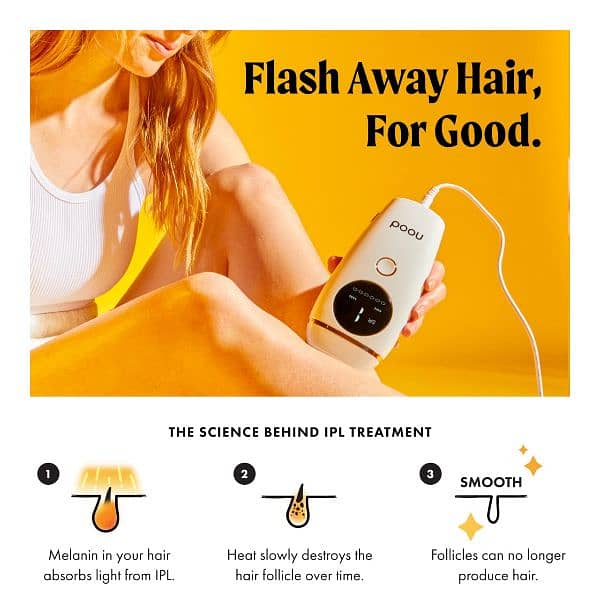 Nood Flash 2.0 IPL Laser Hair Removal Device for Men and Women 0