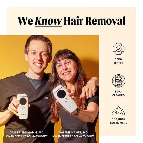 Nood Flash 2.0 IPL Laser Hair Removal Device for Men and Women 1