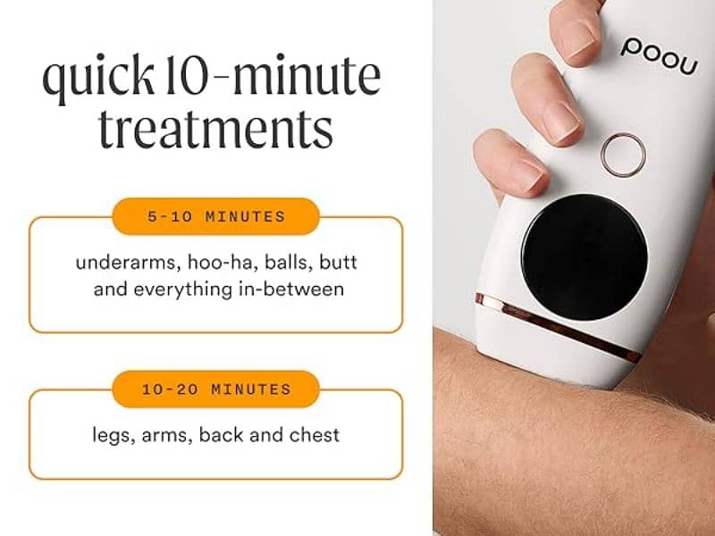 Nood Flash 2.0 IPL Laser Hair Removal Device for Men and Women 6