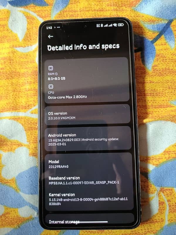 redmi note 13 8+8/256 8