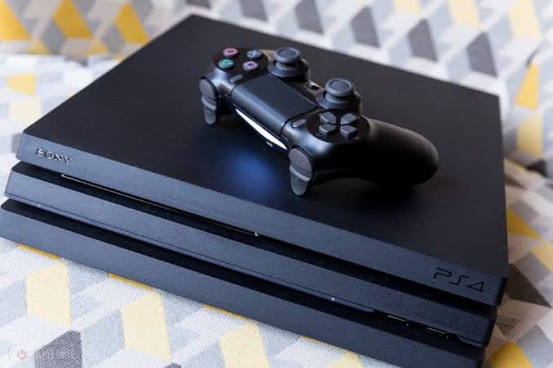 Playstation PS4 Pro 1TB with 2 controllers and 3 games 2