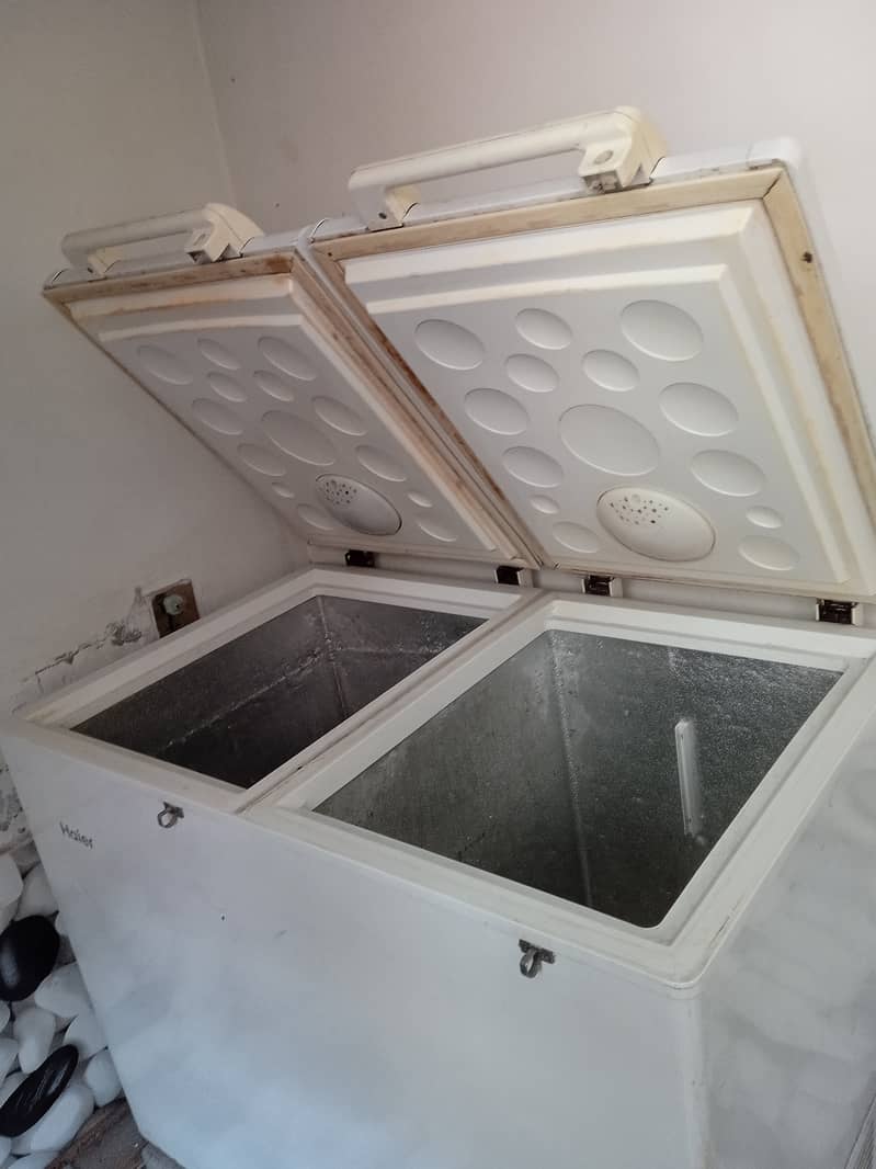 Hier Double Door Deep Freezer 2