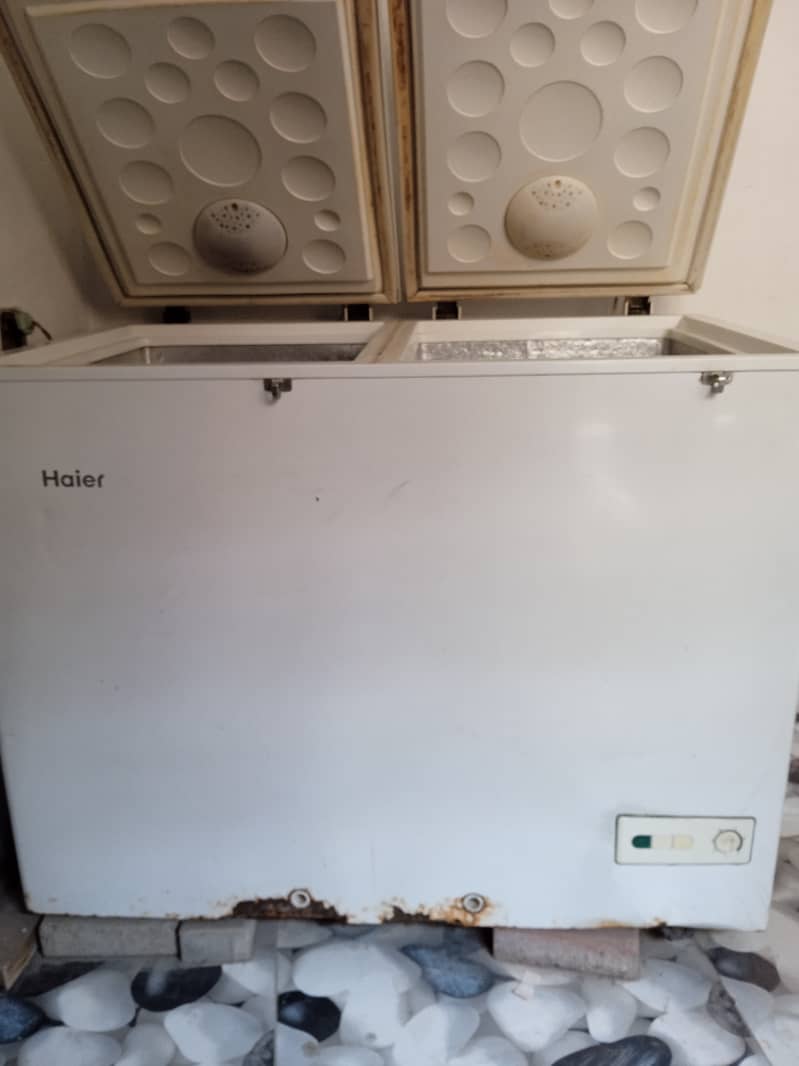 Hier Double Door Deep Freezer 6