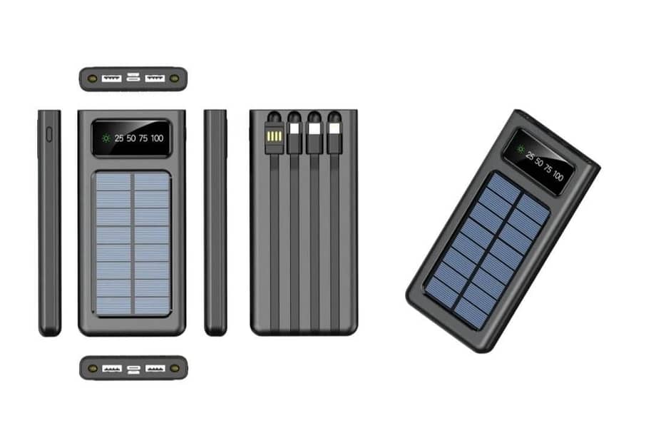 Solar powered power bank 2