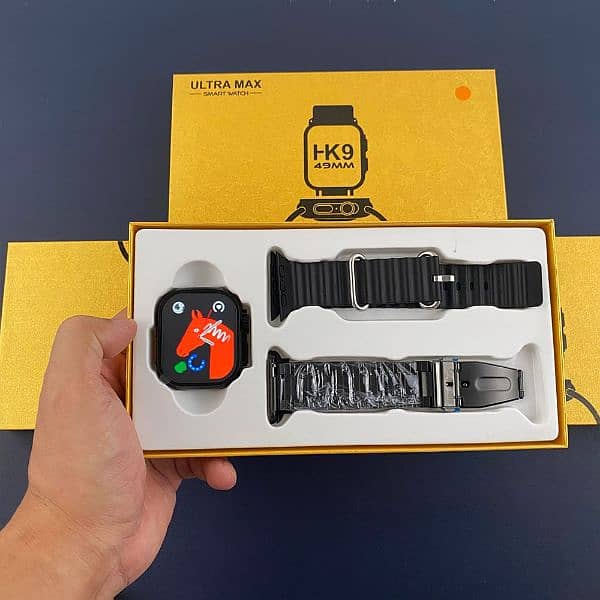 HK 9 Ultra Golden Edition Smart Watch 3