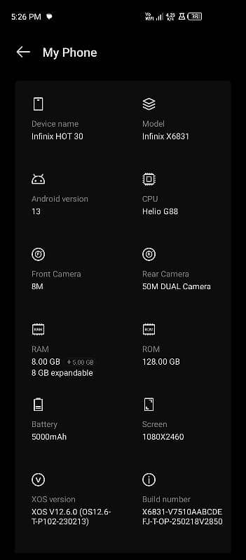 infinix Hot 30 Mobile Gaming 3