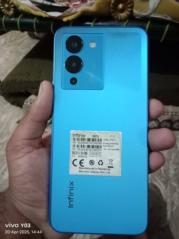 Infinix note 12 new condition all mobile ok 4