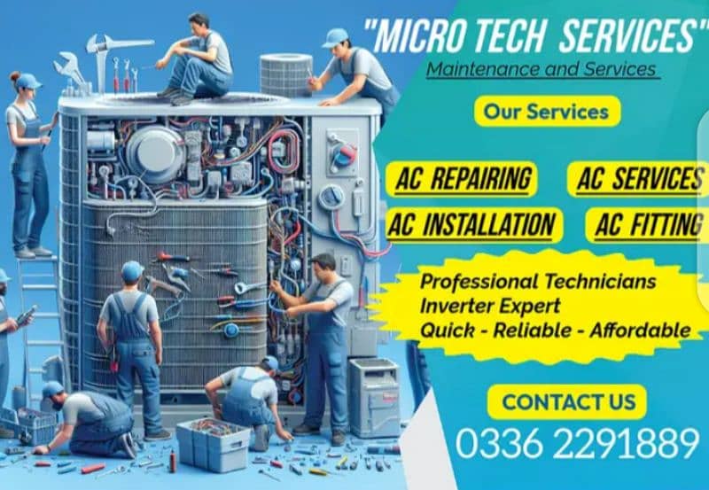 AC Repair - AC Service - AC Fitting - Fridge Repair - Fridge & Freezer 0